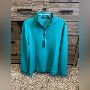 Southern Tide Aqua Quarter-Zip Pullover